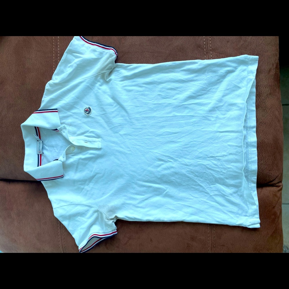 Lightly used, Men’s Moncler Polo Shitt